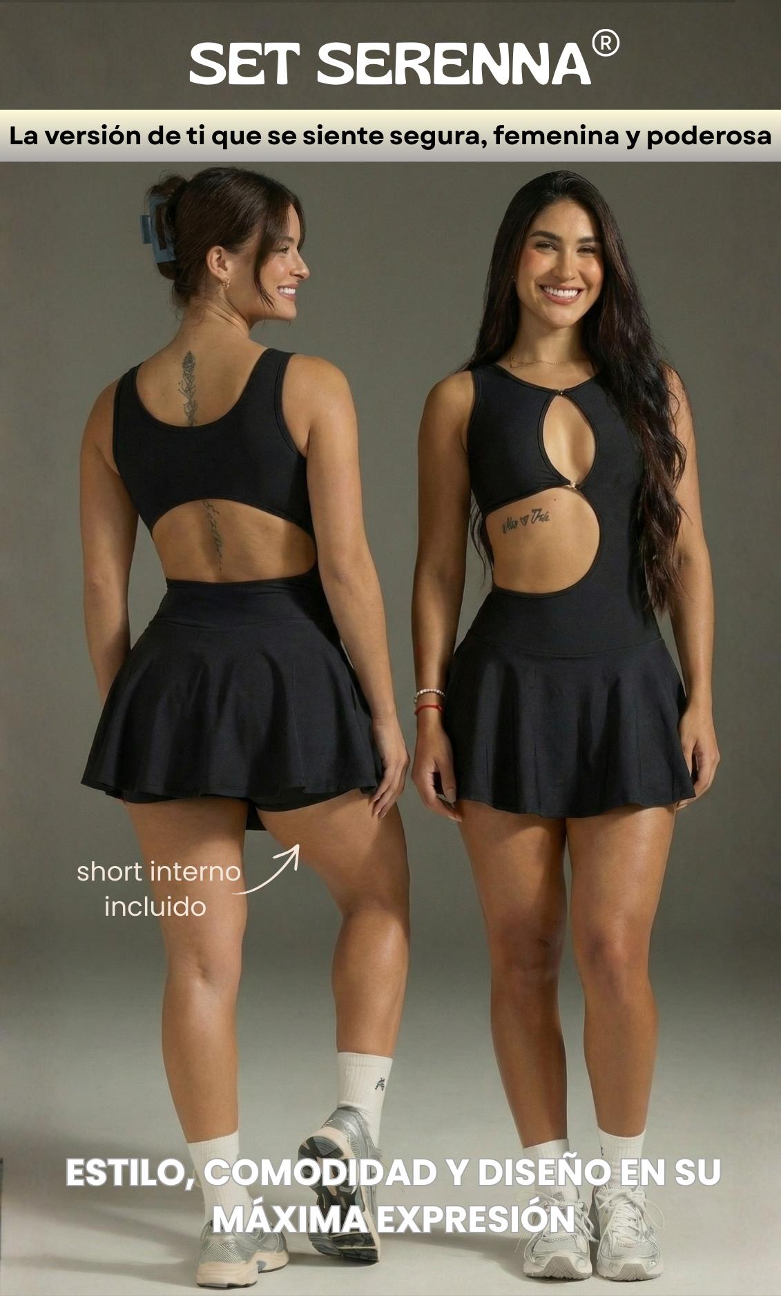 Vestido seamless - Set Serenna ®