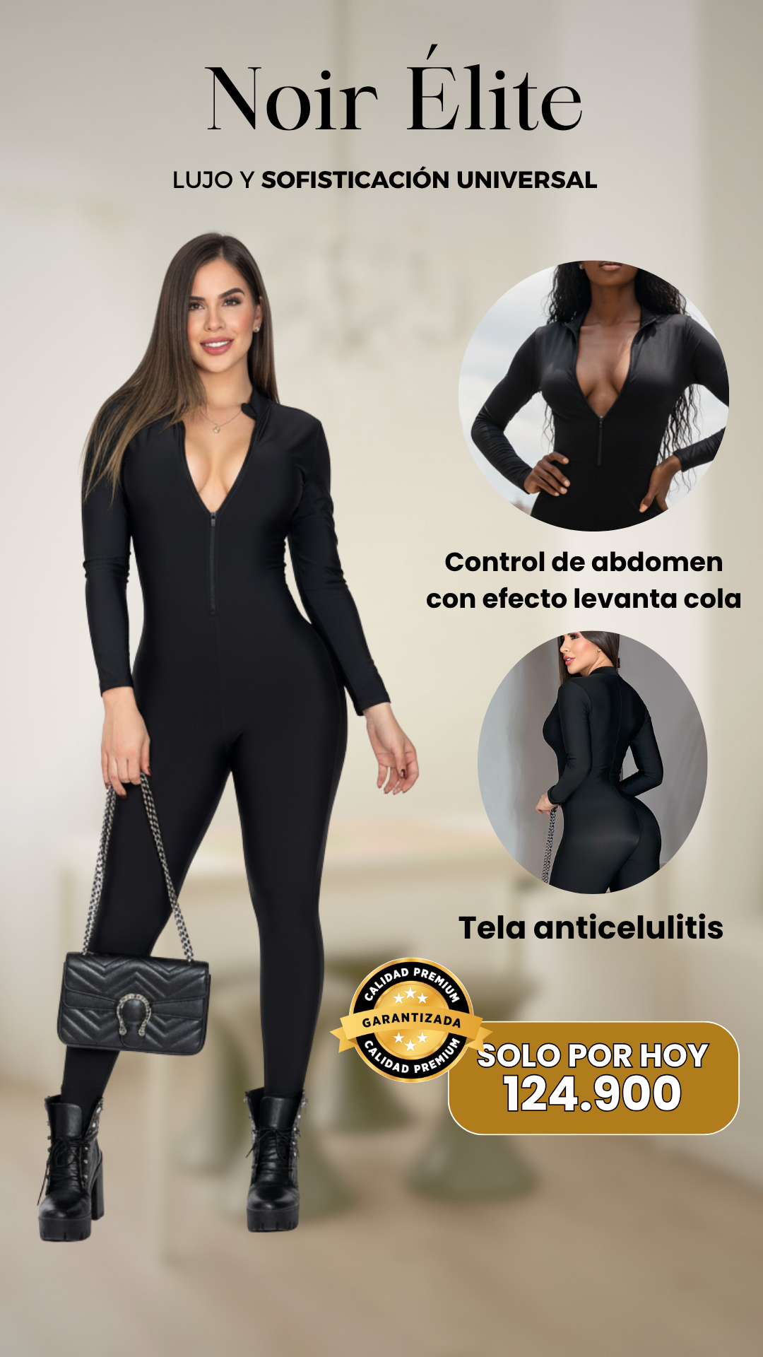 Enterizo Noir Élite