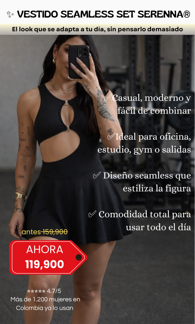 Vestido Seamless Set SERENNA®