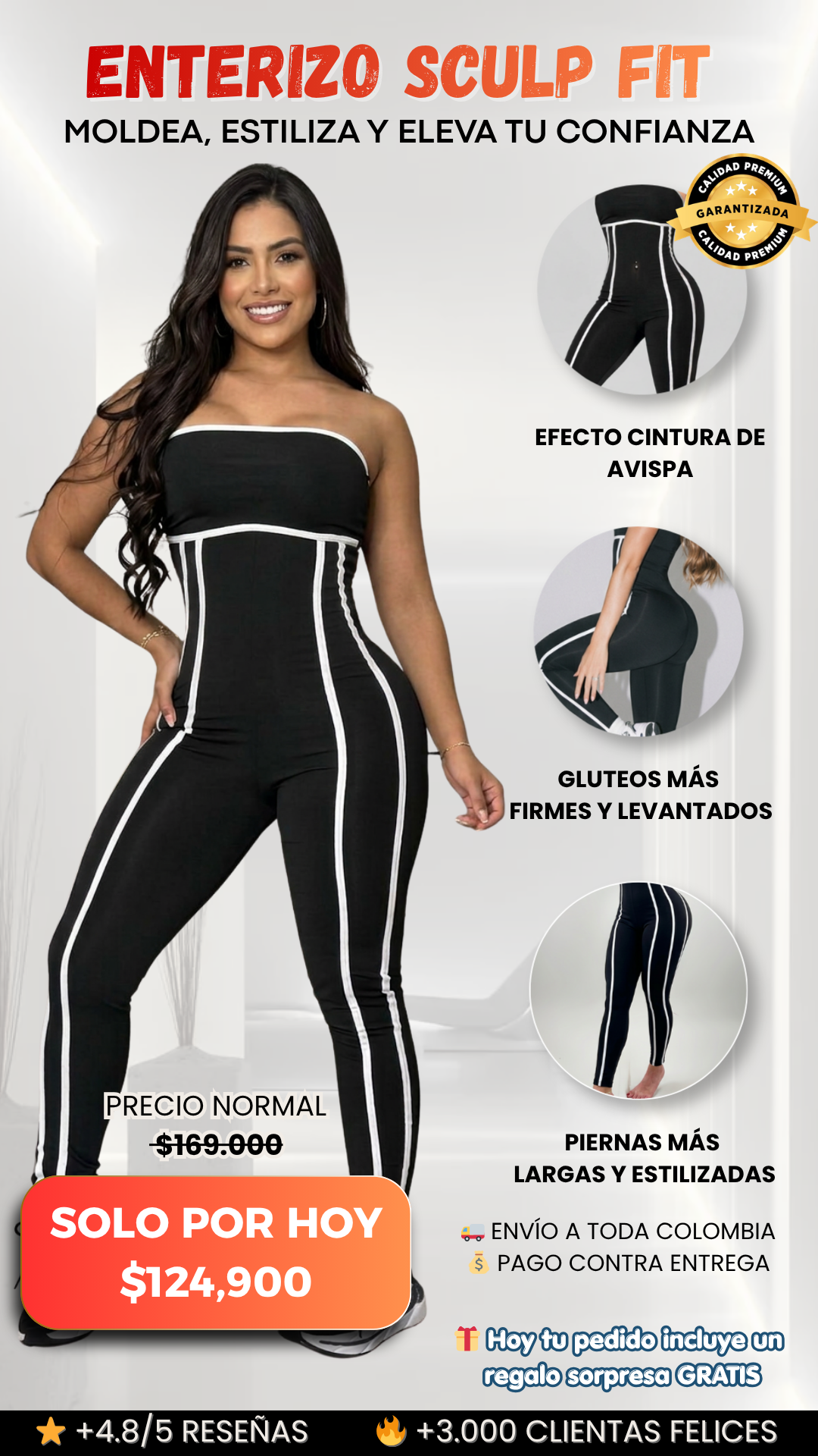 Enterizo sculpfit - Silueta Perfecta