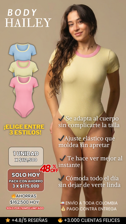 Body HAILEY™ - Versatilidad y tendencia